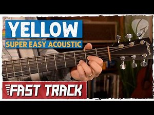 Yellow – Easy Guitar Play Along (No Talking)