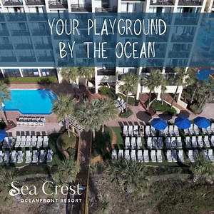 90 reactions · 9 comments | Splash into fun at Sea Crest Oceanfront Resort in Myrtle Beach, your ultimate playground by the ocean! | Sea Crest Myrtle Beach | Facebook