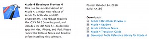 Xcode 4 Preview 4 released to developers - 9to5Mac