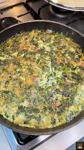 Frittata con spinaci e prosciutto 💚💛🩷 | Italian Flavours