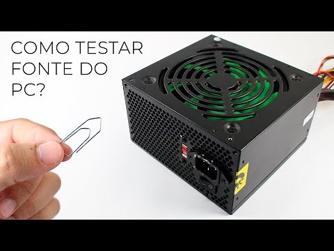 HOW TO TEST IF YOUR PC POWER SUPPLY IS BURNED OUT WITH A PAPER CLIP