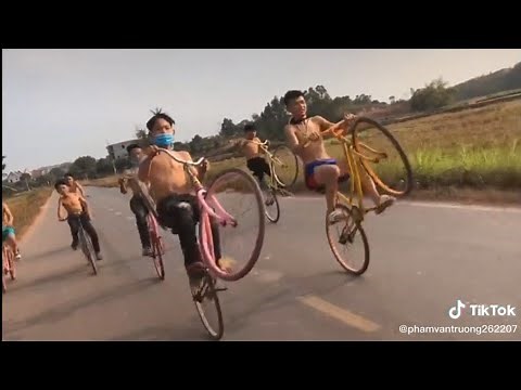 Tổng Hợp Các Video Bốc Đầu Xe Đạp Hay Nhất TikTok P14 / Phan Dương Huy
