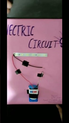 #sciencemodel #electriccircuit