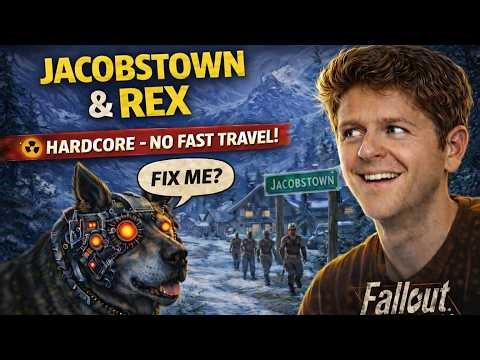 Jacobstown, Rex’s New Brain & the Great Khans(?) | Fallout: New Vegas (Hardcore No Fast Travel)