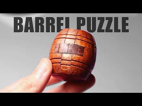 How To Solve The Wooden Barrel Puzzle | Barrel Puzzle Solution