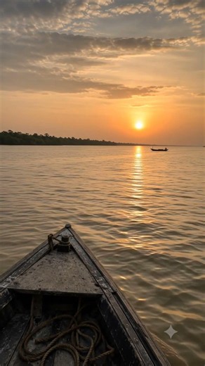 Golden Sunrise on the Matla River | The Beginning of Every Indian Sundarbans Expedition