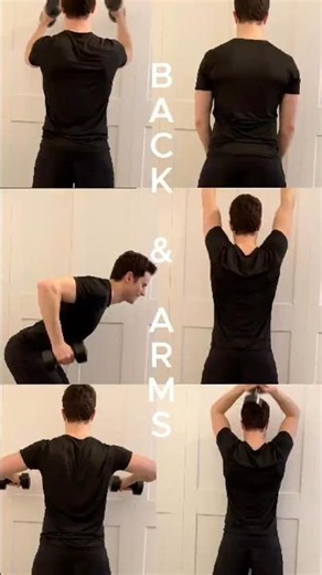 Back and Arm Workout #bridetobe #2026bride #womenshealth #dumbbellworkout Music: Syn Cole - Reflect
