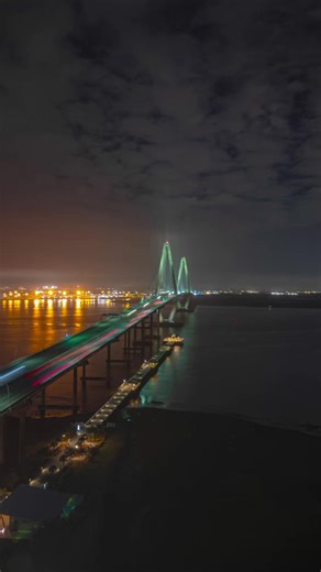 Charleston, S.C. drone hyperlapse. 💫 🇺🇸 #dronelife #drone #fyp #chs #dronehyperlapse