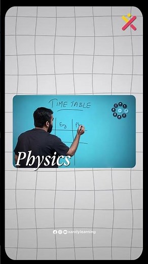 How to Create Time Table For Upcoming Exams 🛑 Best Study Hack by Ajmal Sir | XandYlearning