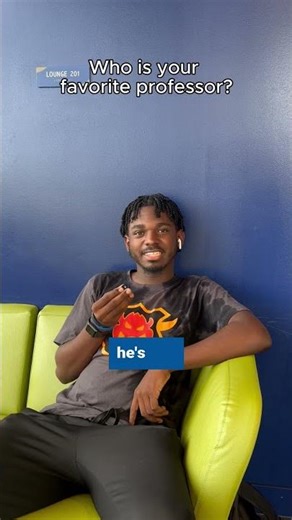 Who's Your Favorite Professor?