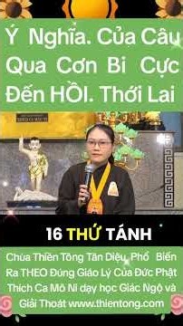 OVERCOMING DANGER LEADS TO REVIVAL & SCIENTIFIC EXPLANATIONS FROM TAN DIEU ZEN TEMPLE