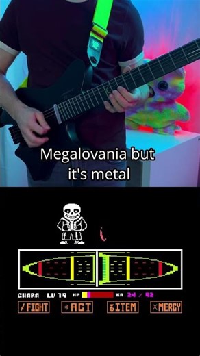 Megalovania – Undertale | Metal Guitar Cover | The Anthropic