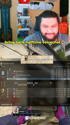 bring back halftime voicechat😭
