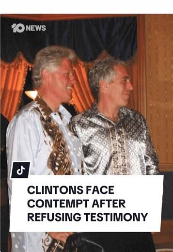 Clintons Challenge Subpoena in Epstein Investigation