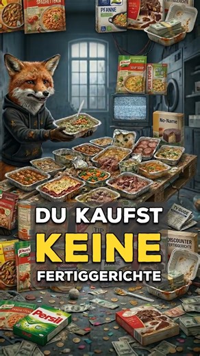 Du kaufst keine Fertiggerichte – du kaufst Faulheit #shorts #konsum #geldsparen #alltag #finanzen