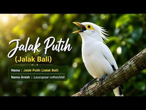 Jalak Putih Berkicau Merdu di Alam Liar | White Starling Song HD