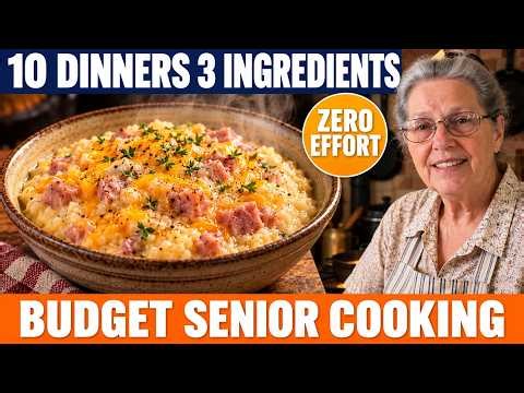 10 Cheap 3 Ingredient Dinners for Seniors (Real Food, No Fuss)