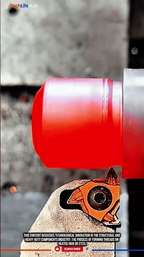 Innovation Technology in Hot Thread Forming: Shaping Heavy-Duty Iron Threads #tech
