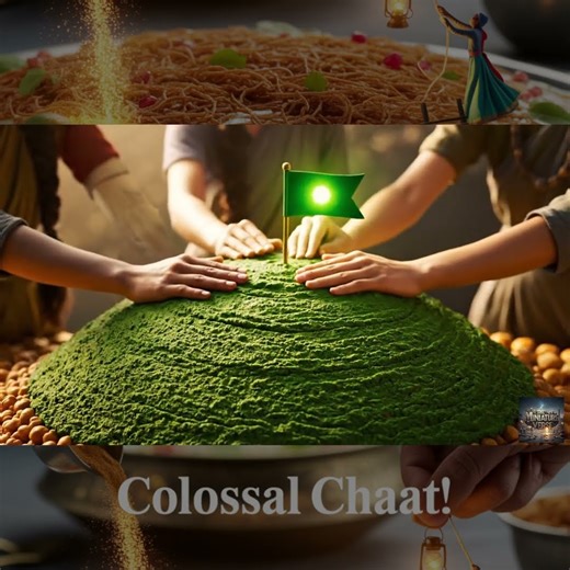 Tinyworkers Grind & Mix Spices for Colossal Chaat | Microworker Miniature 🌶️ #Shorts #giantfood