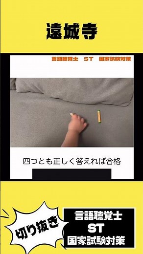 【遠城寺式・乳幼児分析的発達検査表をやってみた121】言語 言語理解 赤、青、黄、緑がわかる(4/4) 言語聴覚士 ST 国家試験対策