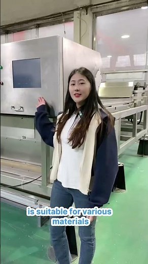 Color Sorter for mixed color glass separation and impurities removal