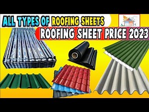 All Types of Roofing Sheets Price in 2023 | Best Quality Roofing Sheet