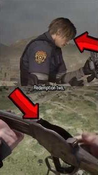 A expert compared the reloading animation in #residentevilrequiem to that of #reddeadredemption2
