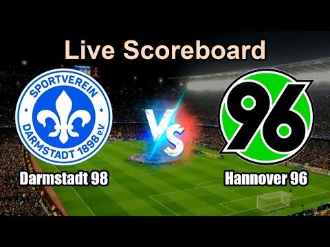 Darmstadt 98 vs Hannover 96 Live Score - German Bundesliga 2