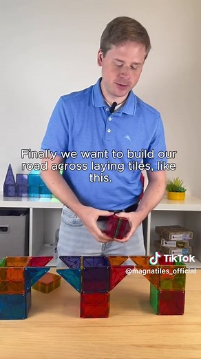 Build a Strong Bridge with Henry the MAGNA-TILES Engineer