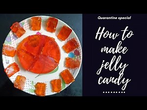 JELLY CANDY RECIPE | JELLO CANDY RECIPE | HOW TO MAKE JELLO CANDY | JUJUBES RECIPE