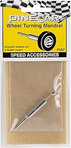 Woodland Scenics P357 Pine Car Derby Speed Accessories, Wheel Turning Mandrel