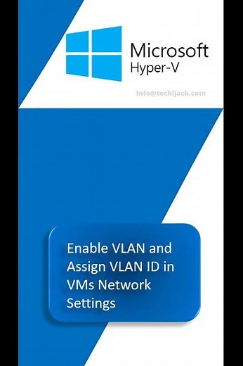 Hyper-V: Separate Windows & Linux VMs with VLANs #hyperv #vlan