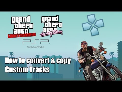 How to copy custom tracks to PSP GTA games (LCS / VCS) - Short Tutorial