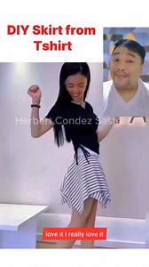 1.5M views · 10K reactions | DIY Skirt mula sa mga Tshirt #diy #diyideas #tips #tipsandtricks #TipsTricks #hacksandtips #lifehacksforhome #trend #virals #trendingreelsvideo #trendingreels #lifehacks #lifehack #lifehacktutorial #diyskirt #skirtoutfit #skirtfashion #sewingproject #sewingtips #sewinghacks #sewingtutorial #recycling #recycle #amazingvideo #usefultips | Herbert Condez Sastre | Facebook