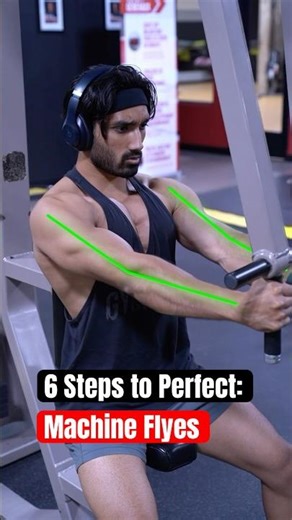 6 Steps to Perfect: Machine Flyes ⚠️ #chest