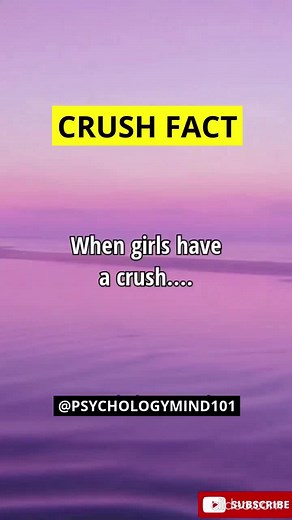 Crush Fact #psychologyfacts #crush #viralvideo #tiktok