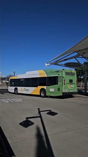 SolTrans rare only NovaBus LFS CNG #4100 departing Vallejo Transit Center on Route 3 #fyp