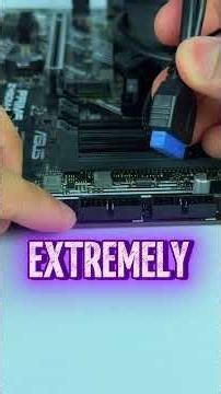 How to Plug in and Unplug the USB 3.0 Connector Safely #techtips #gamingpc #techshorts