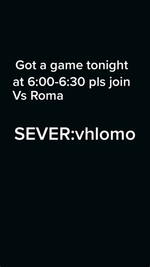 JOIN AT 5:45 to train @A.S Roma Bloxburg