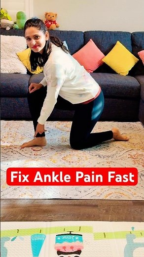 Ankle Pain Relief in Minutes | Do These Simple Exercises Daily| PT Approved