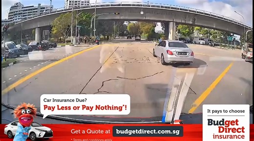 ROADSSG on Instagram: "Driver changes lane without proper signalling and proper safety distance. _________ Pay less For Car Insurance! Enjoy everyday low prices with Budget Direct - backed by award-winning customer service, rated Exceptional on Feefo. Use code ROADSSG and get up to $50 in e-shopping vouchers when you buy online. Terms apply. Get your quick car insurance quote today! https://bit.ly/ROADSbdi SG"