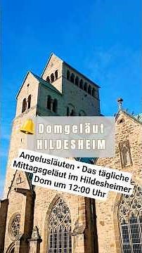 Hildesheimer 12 Uhr Domgeläut • 🔔-Turm mit 12 Glocken & 24,724 Tonnen Gesamtgewicht #GLOCKENSPIEL