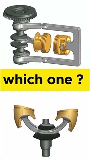 Traditional Piston vs Revolutionary Engine Mechanism — Which One Wins? #shorts