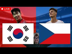Südkorea - Tschechien / Weltmeisterschaft 2026 Watchalong LIVE