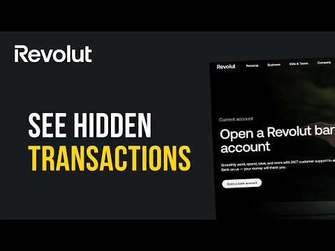 How To See Hidden Transactions In Revolut | Find Missing Activity Fast (2026)