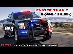 2022 Ford F 150 Police Truck - Faster Than All Police Pursuit Vehicles Tested