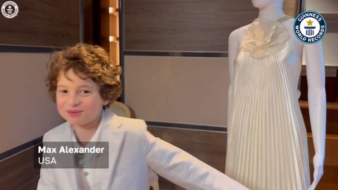 Max makes history at New York Fashion Week as youngest designer