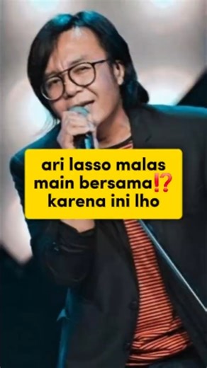 moment ketika ari lasso bicara apa adanya‼️