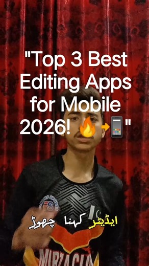 ​"Top 3 Best Editing Apps for Mobile 2026! 🔥📲" #editingapps #videoediting #top3apps #shortstutorial