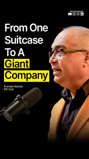How he Built a Company From Nothing| Puneet Nanda - Raj Shamani #shorts